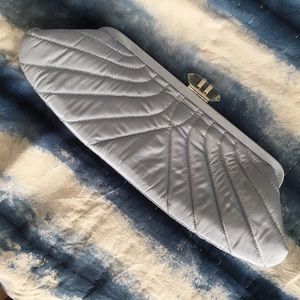 Banana Republic satin clutch